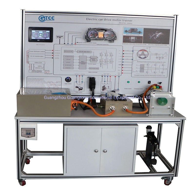 Motor de tracción Entrenador de Nueva Energía Automoción Equipo Educativo coche eléctrico Equipo de entrenamiento