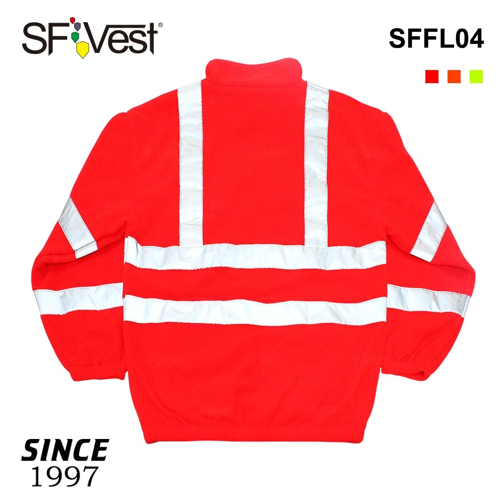 Standard Hi-Vis Safety Hooded Sweatshirt Work Wear Uniform Policeman