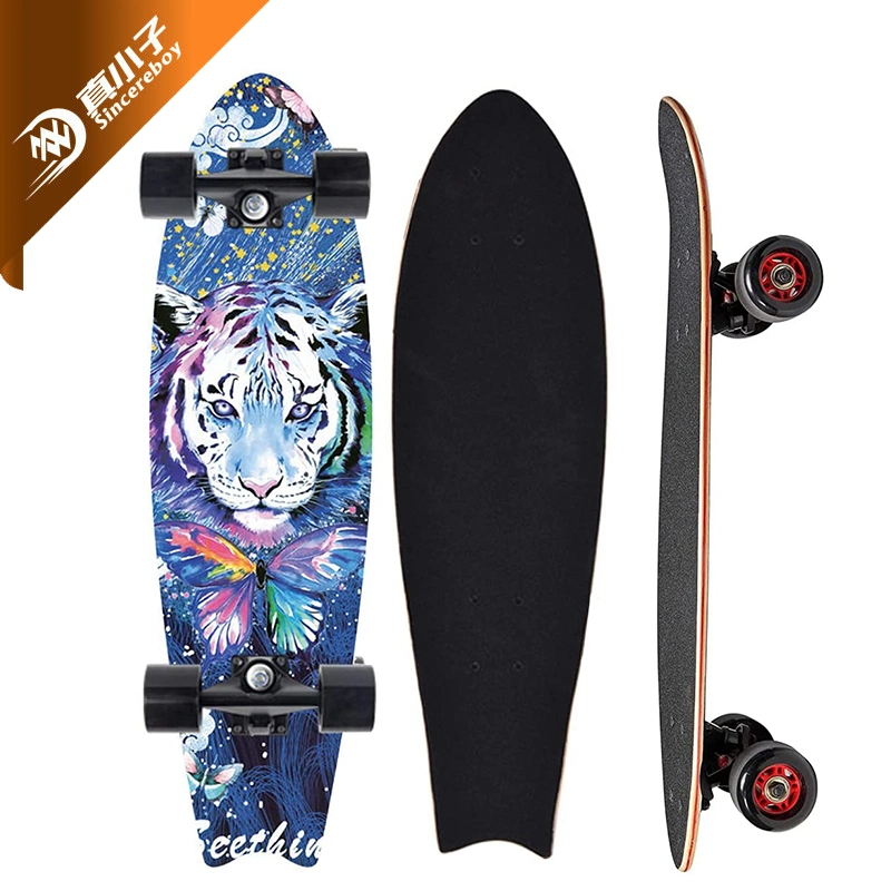 32 pulgadas de 7capas adulto' S Surfskate Skateboard Street 7 de la tierra de la Junta Layrers Surf Surf Skate Board de la Plataforma de arce