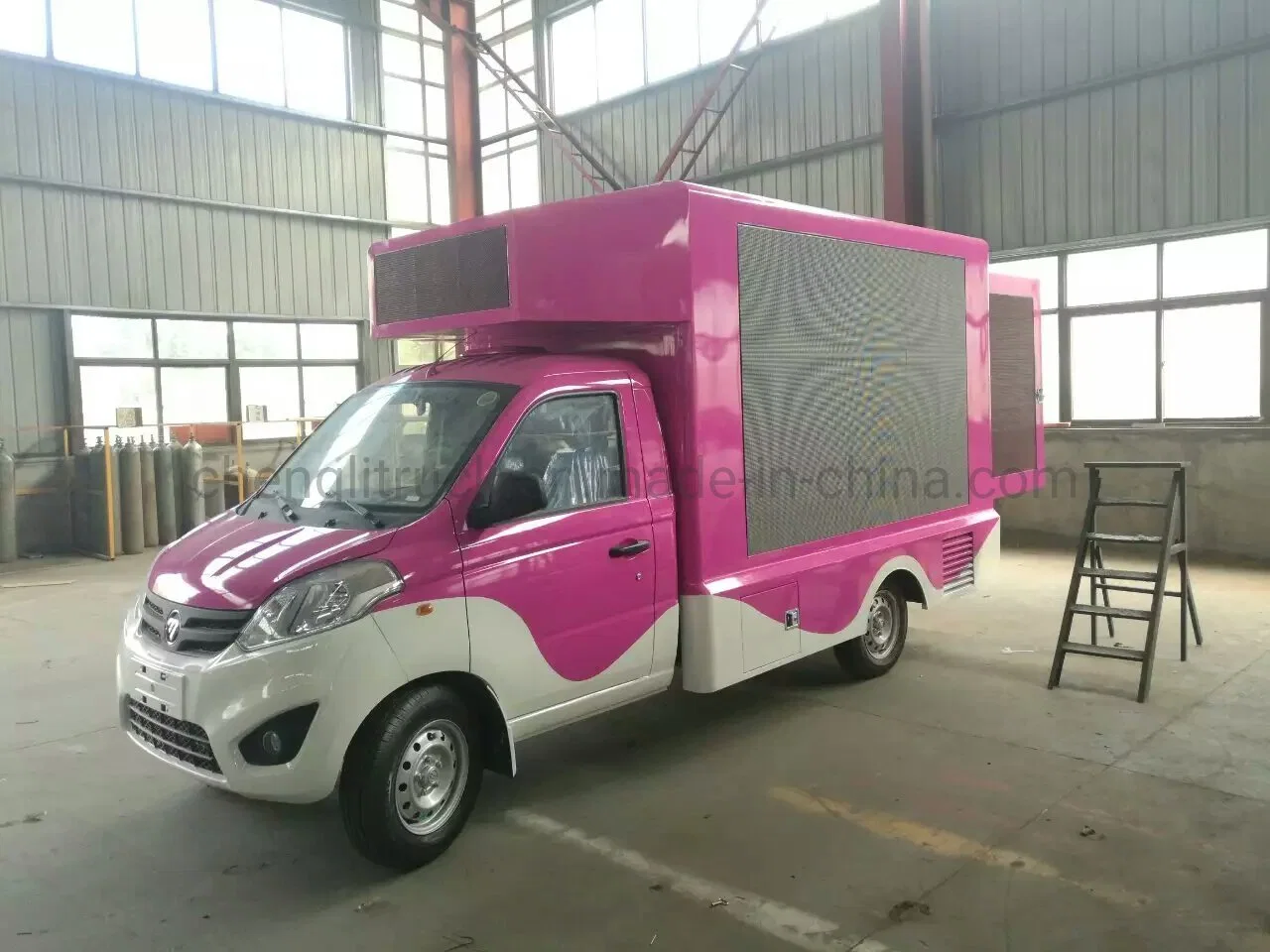 Foton Forland Mobile Full Color Screen LED Advertising Truck