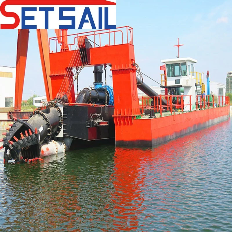 Hydraulic Motor Cutter Sution Dredging Ship with Underwater Pump