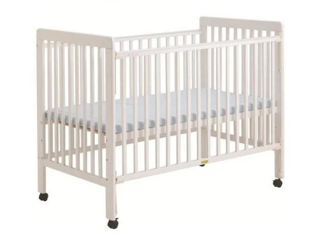 Wholesale/Supplier Popular White Wooden Baby Cot Bed Crib with Drawer