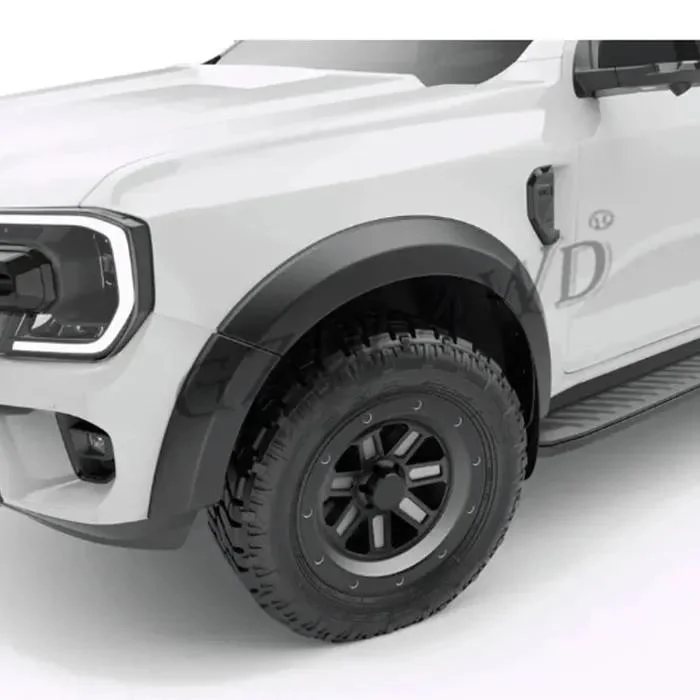 Ramasseur Gzdl4wd accessoires extérieurs 4X4 Passage de roue de torche de l'aile Mettre en place pour l'Everest 2023