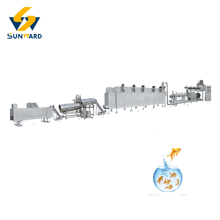 Floating and Sinking Aquarium Organic Fish Food Manufacturing Plant