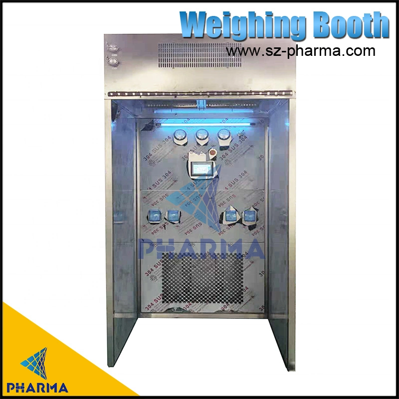 Negative Pressure Weighing Room Clean Room Pharmaceutical Dispensing Booth and Sampling Booth Stainless Steel Weighing Booth for Laboratory