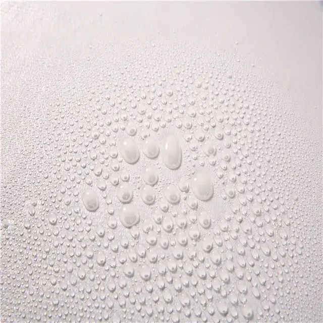 Anti-Bacteria Soft White Lyocell Knitting Pul Laminated Waterproof Fabric for Home Textiles