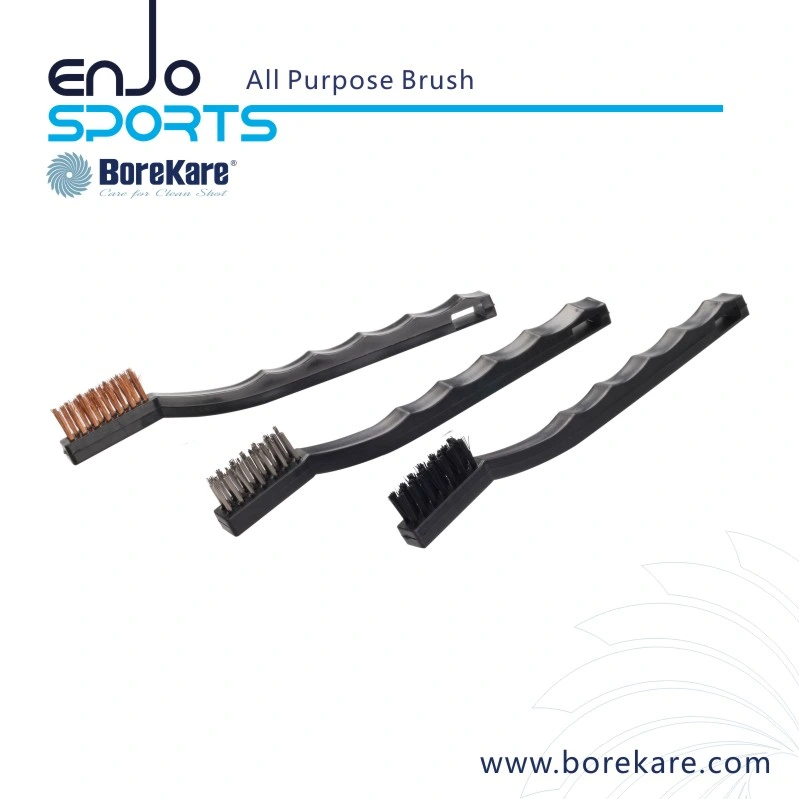 Borekare Gun Cleaning Accessorise Single End Brush Metal Toothbrushes All Purpose Brush