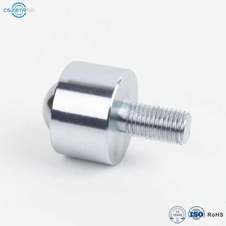 Ksm-12FL Wheel Ball Roller M10 Thread Stud Bolt Rod Ball Transfer Unit