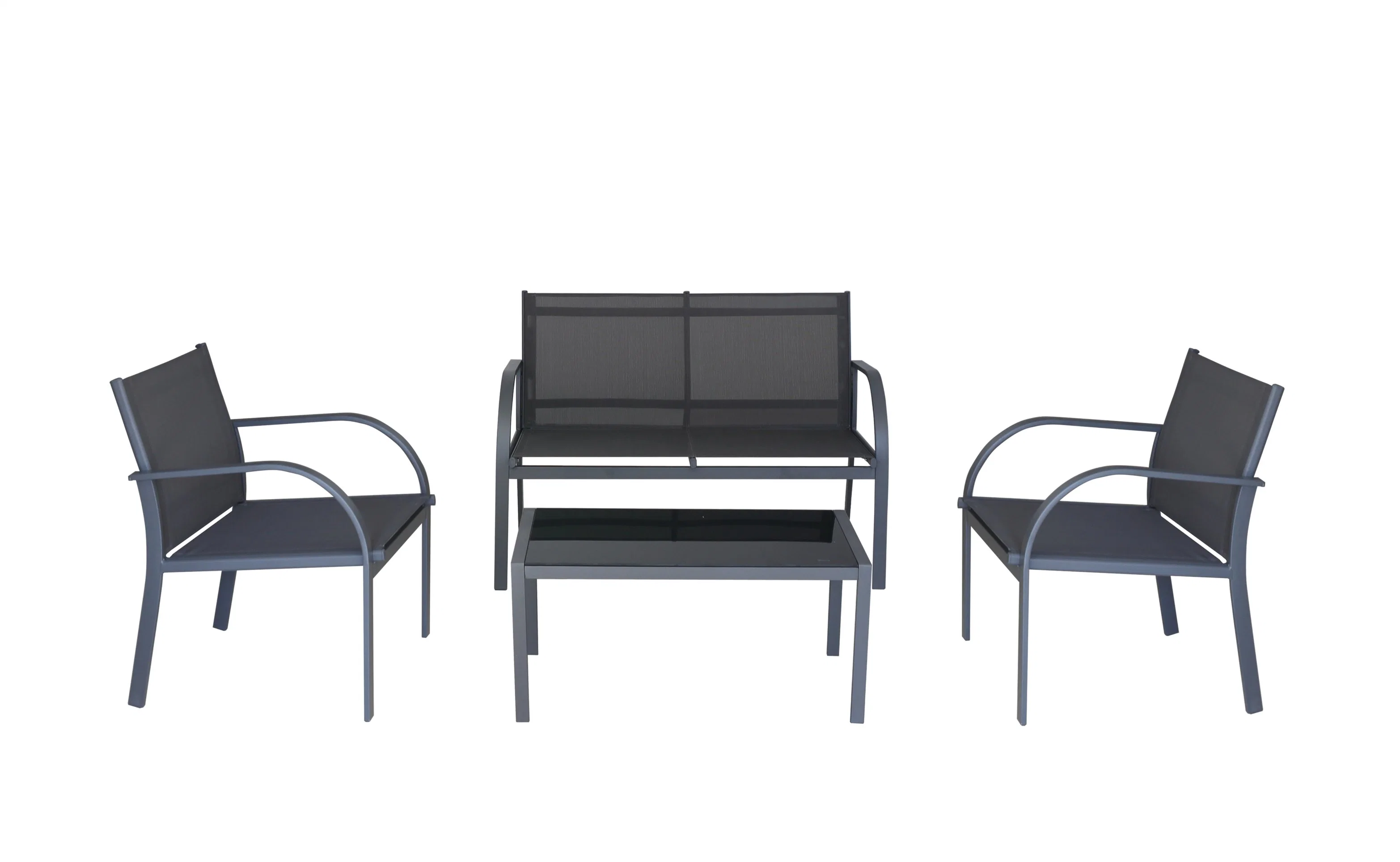 Outdoor Patio Gartenmöbel Aluminium Sofa Set für Zuhause