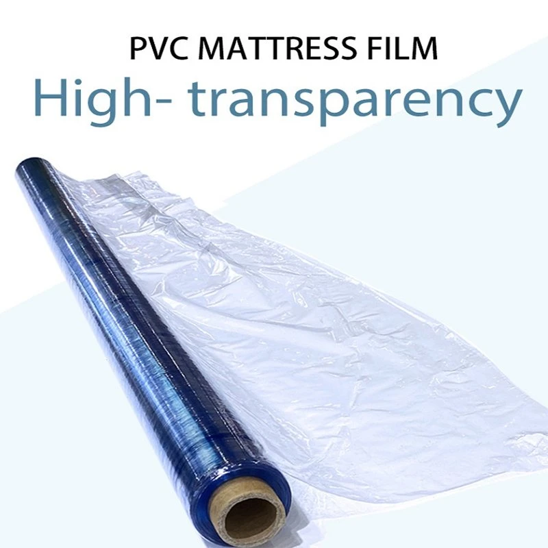 2023 Popular Mattress Film Packing Material Plastic Roll Transparent Clear PVC Sheet