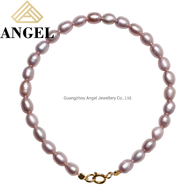 Trendy Factory Wholesale/Supplier Custom Natural Freshwater Pearl Bracelet Beads Elegant Jewelry for Gifts