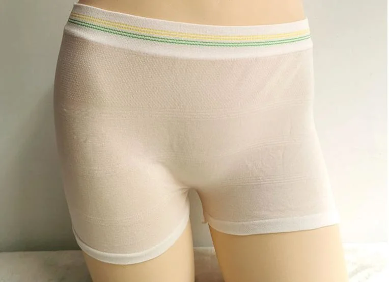 Nonwoven Disposable Women's Hygiene Panties Brief Underwear Bikini for Traveling