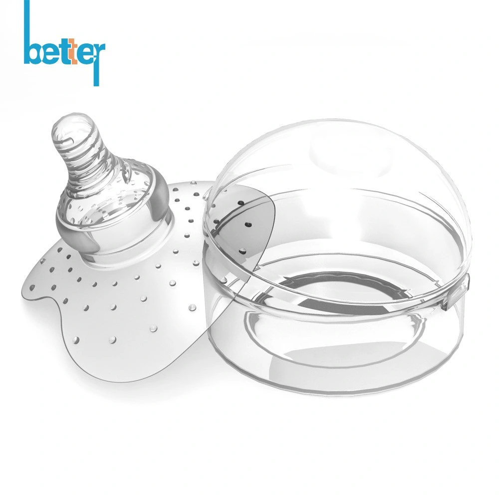 FDA Liquid Silicone Infant Soother Baby Feeding Bottle Pacifier Nipple