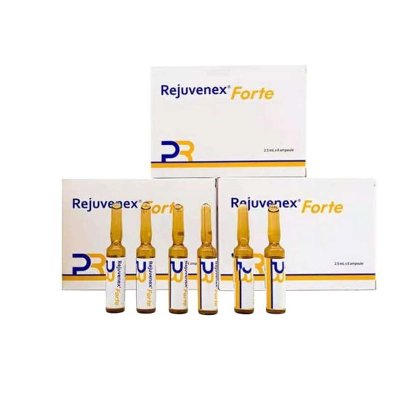 2023 Rejuvenex Forte 2.5ml*6 Skin Rejuvenation Hyaluronic Acid Dermal Filler Rejuran Pdrn