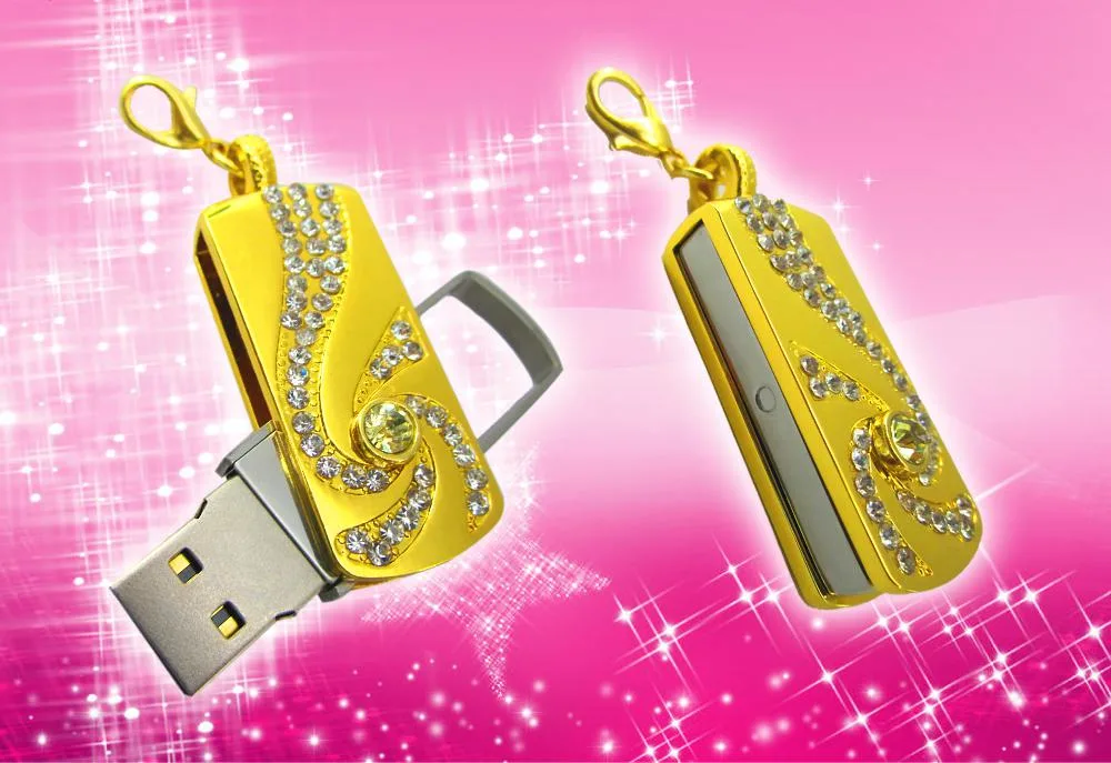 Wholesale/Supplier Gifts Free Logo Jewelry USB Flash Drive 8g