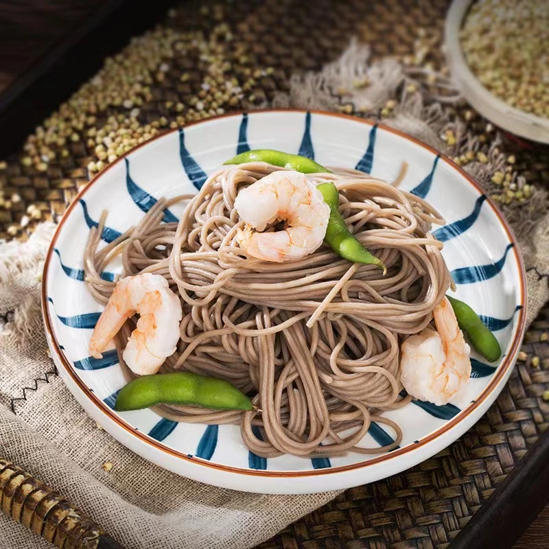 Konjac Soba comida sustituta Noodles Semi-secos alimento básico no frito sustituto Fideos de comida