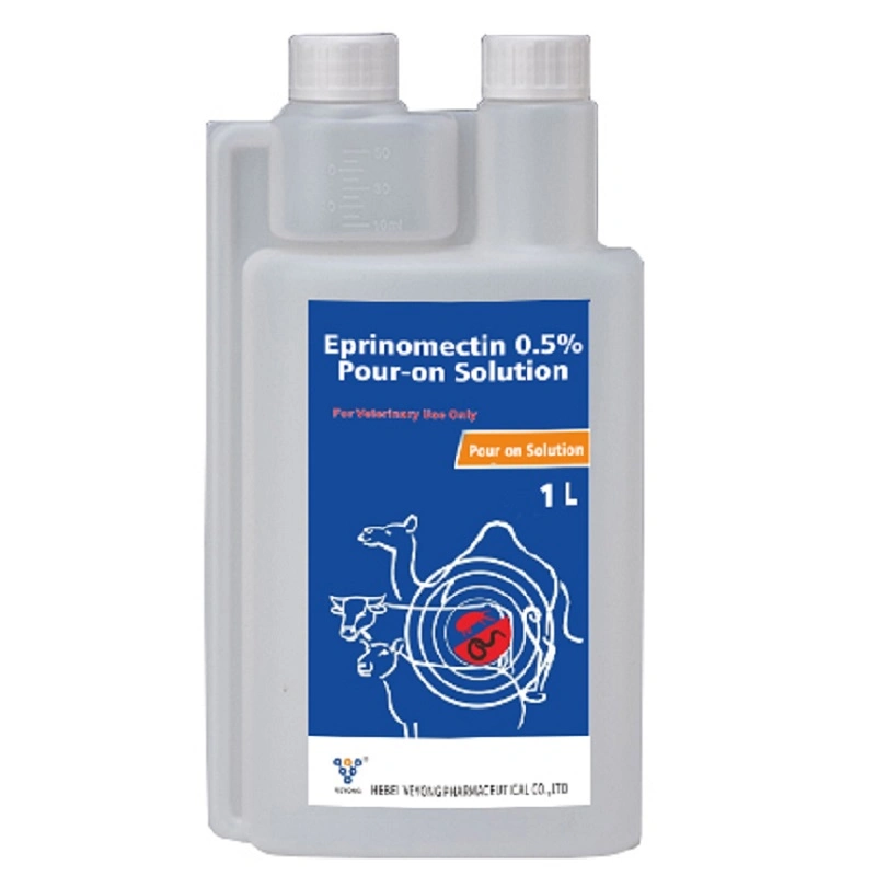 Veterinary Drug 0.5% Eprinex Pour-on for Cattle 5mg/Ml Eprinomectin Pour on Solution for Beef and Cow No Withdrawal