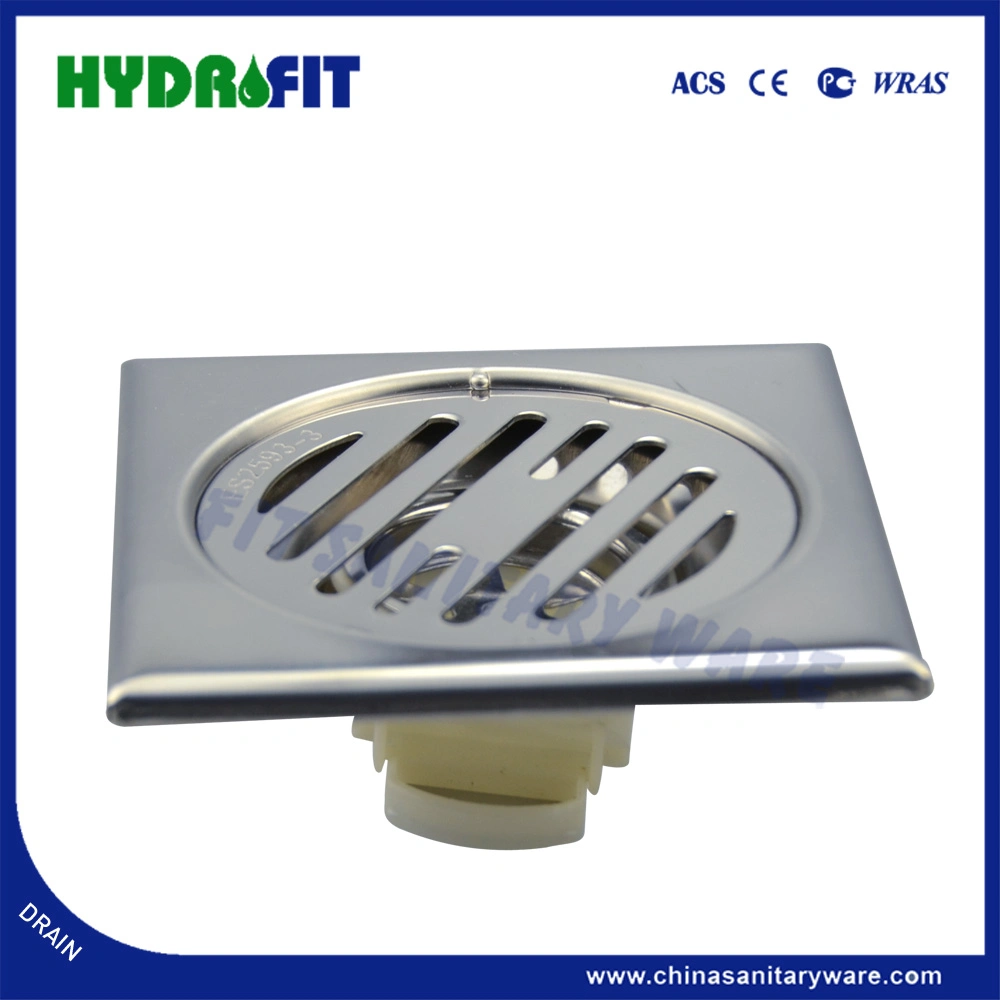 Square Stainless Steel Floor Drain (FD2117)