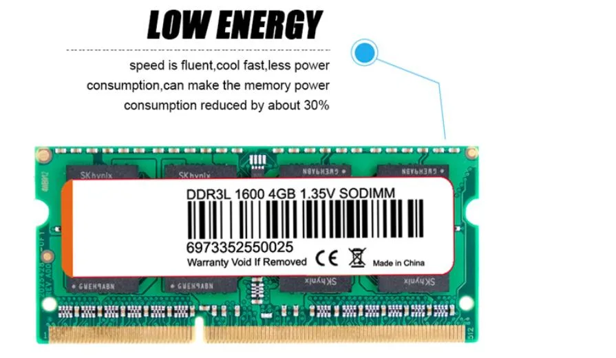 Factory Wholesale/Supplier New 8GB DDR3 1.35V 1333/1600MHz