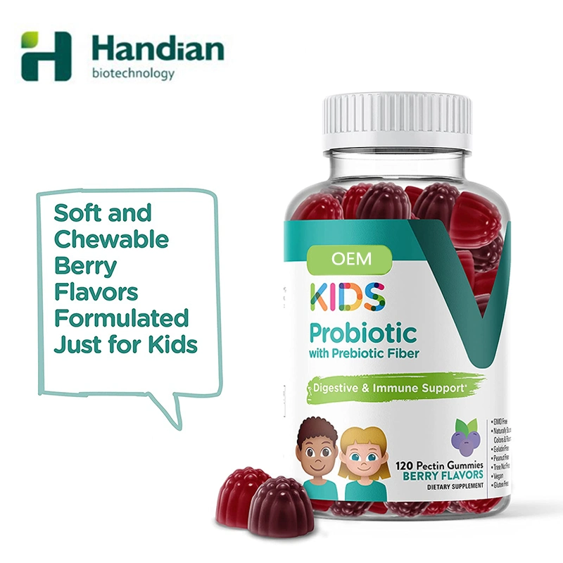 Kids Probiotics Gummy Digestion Immune Boosting Childrens Health Vitamin Supplement