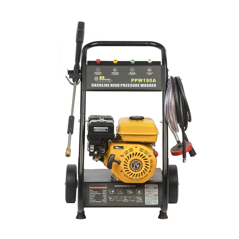 Power Value Gasoline Engine 3.0HP 5.5HP 6.5HP 13HP 130bar 150bar 180bar 200bar 250bar 2200psi 2600psi 3600psi High Pressure Power Washer