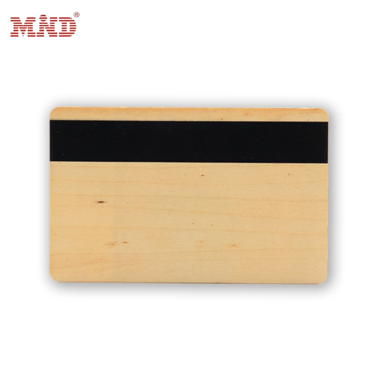 بطاقة Wood NFC RFID Wood Key Card FSC Wooden Card