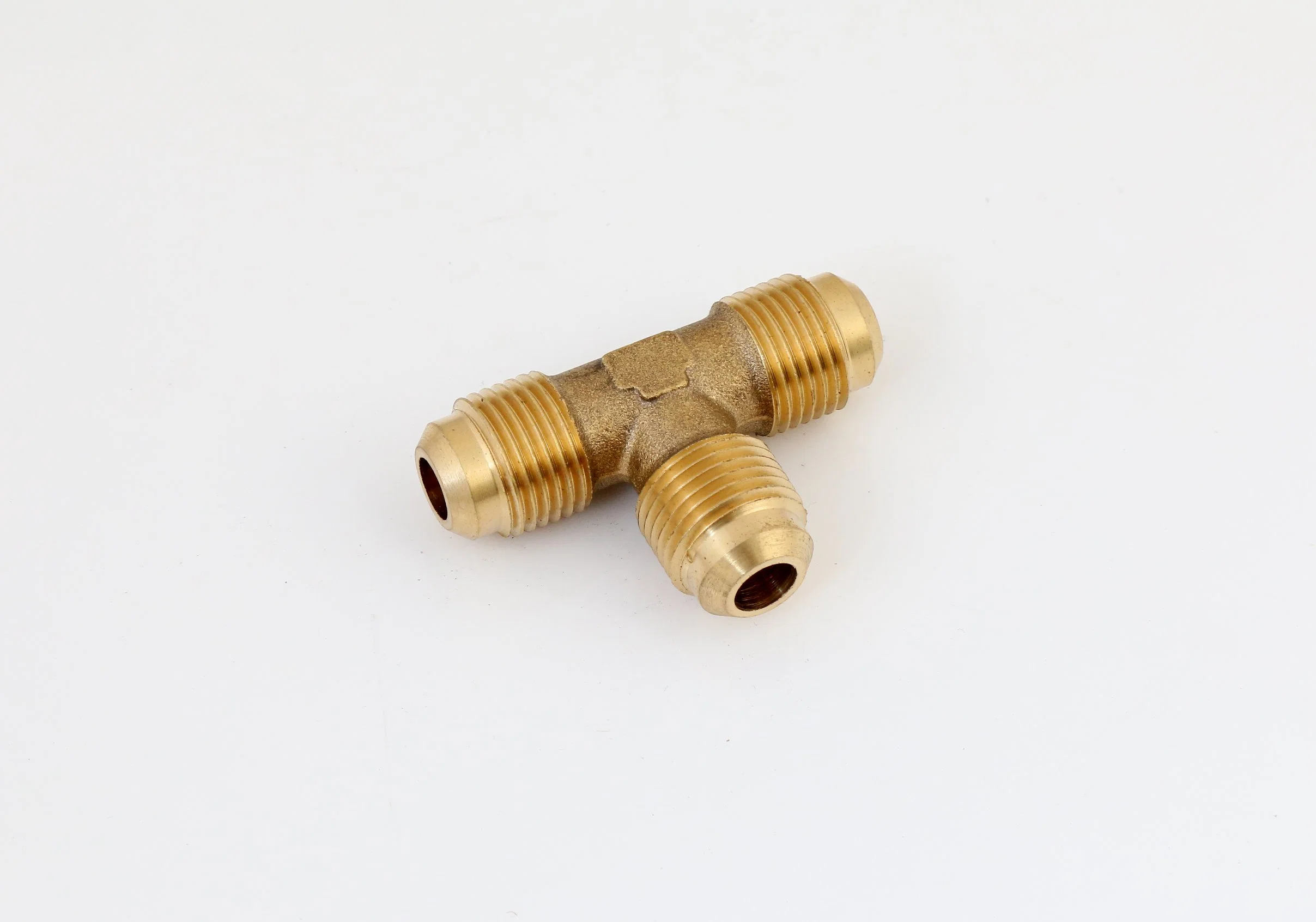 OEM Factory Direct Wholesale/Supplier Flare Head NPT Thread or Hose End Short Pol Brass Gas Fitting Flare Short Pol