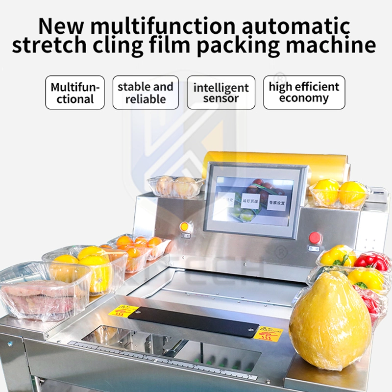 Automatic Fruit Flow Packing Machine Small Orange Banana Shrink Film Horizontal Form Fill Seal Wrapping Flow Packaging Packing Filling Sealing Machine