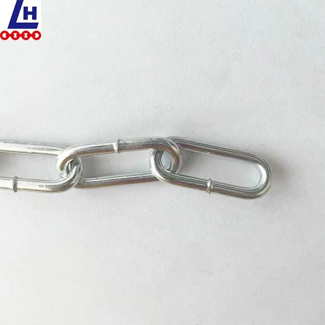 6mm DIN763 Welded Steel Electric Galvanised Link Chain