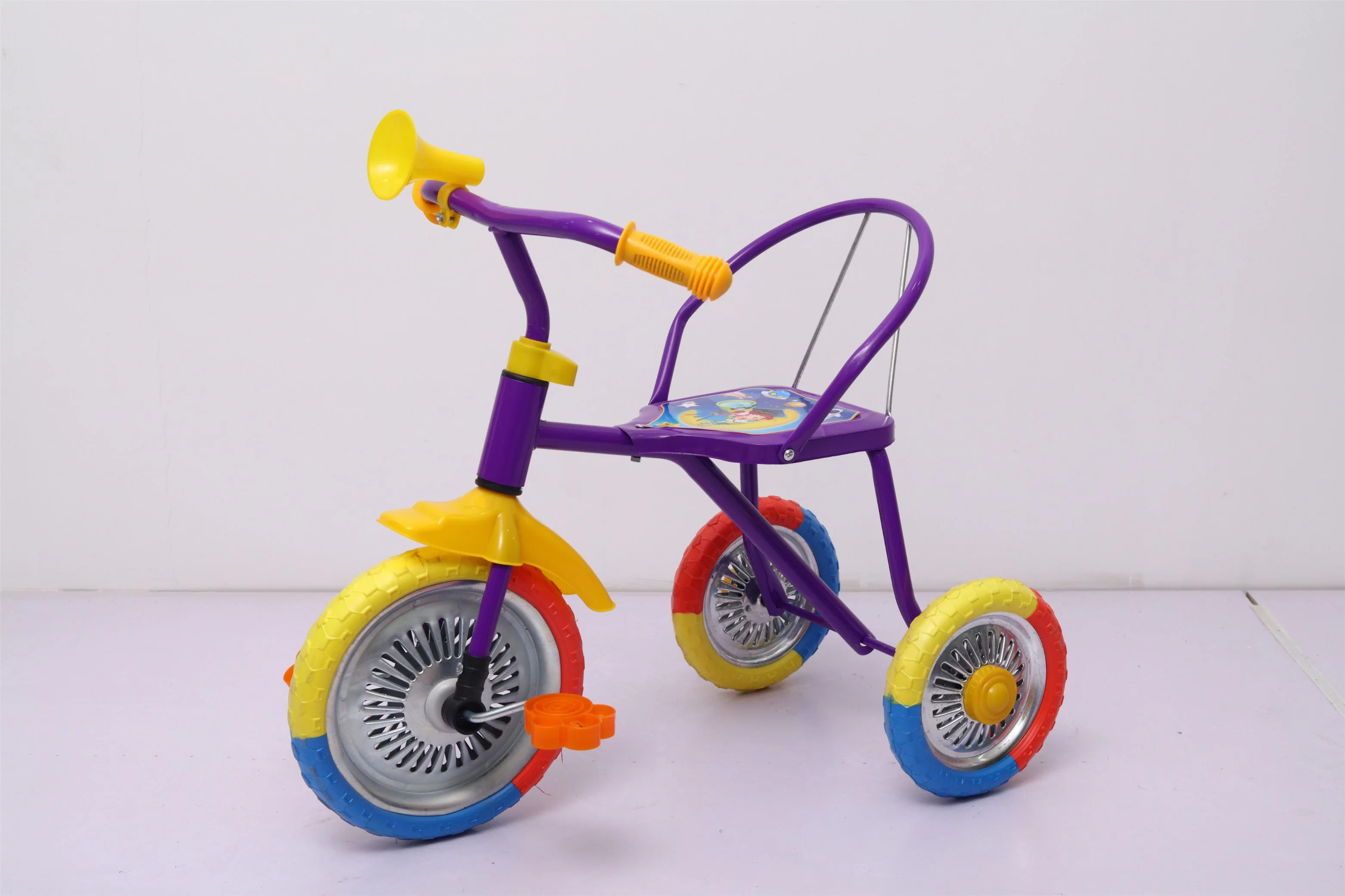 Tricycle with EVA Color Wheel Children Ride on Toy Trike