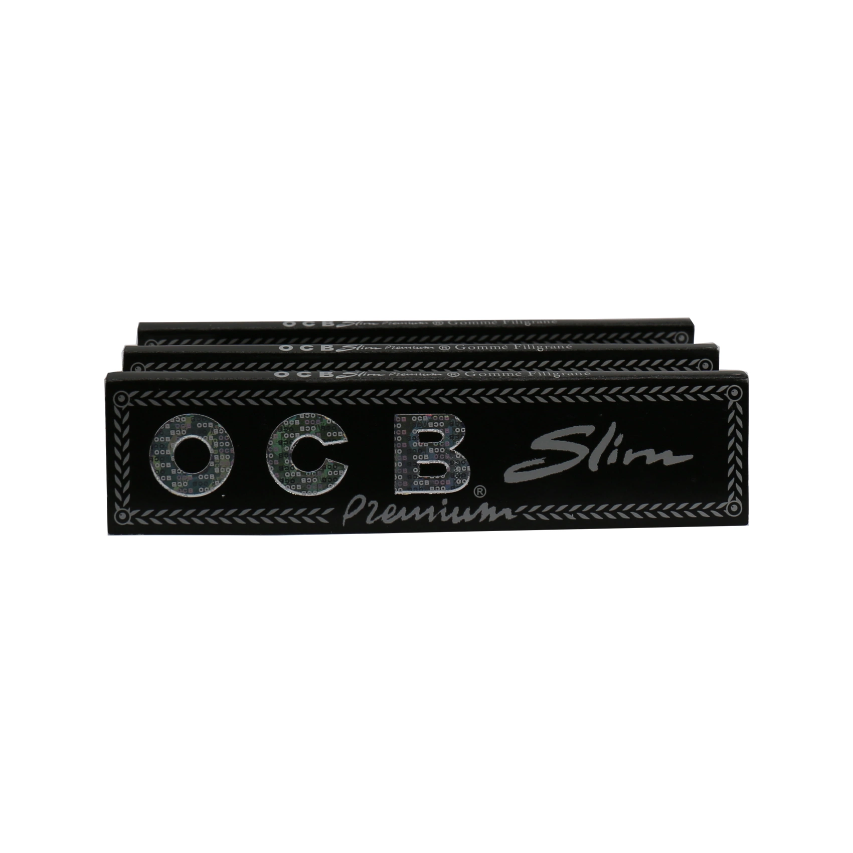 Premium Slim Black Paper X50 Premium Rolling Paper mit Kingsize-Format, voll Karton mit