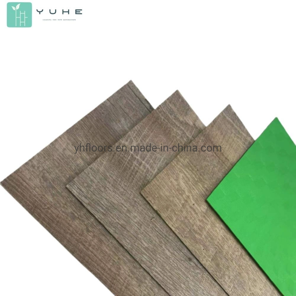 4mm 5mm 180*1220mm Material de Construcción 100% virgen Lvt/Lvp Tablón Spc haga clic en pisos de vinilo