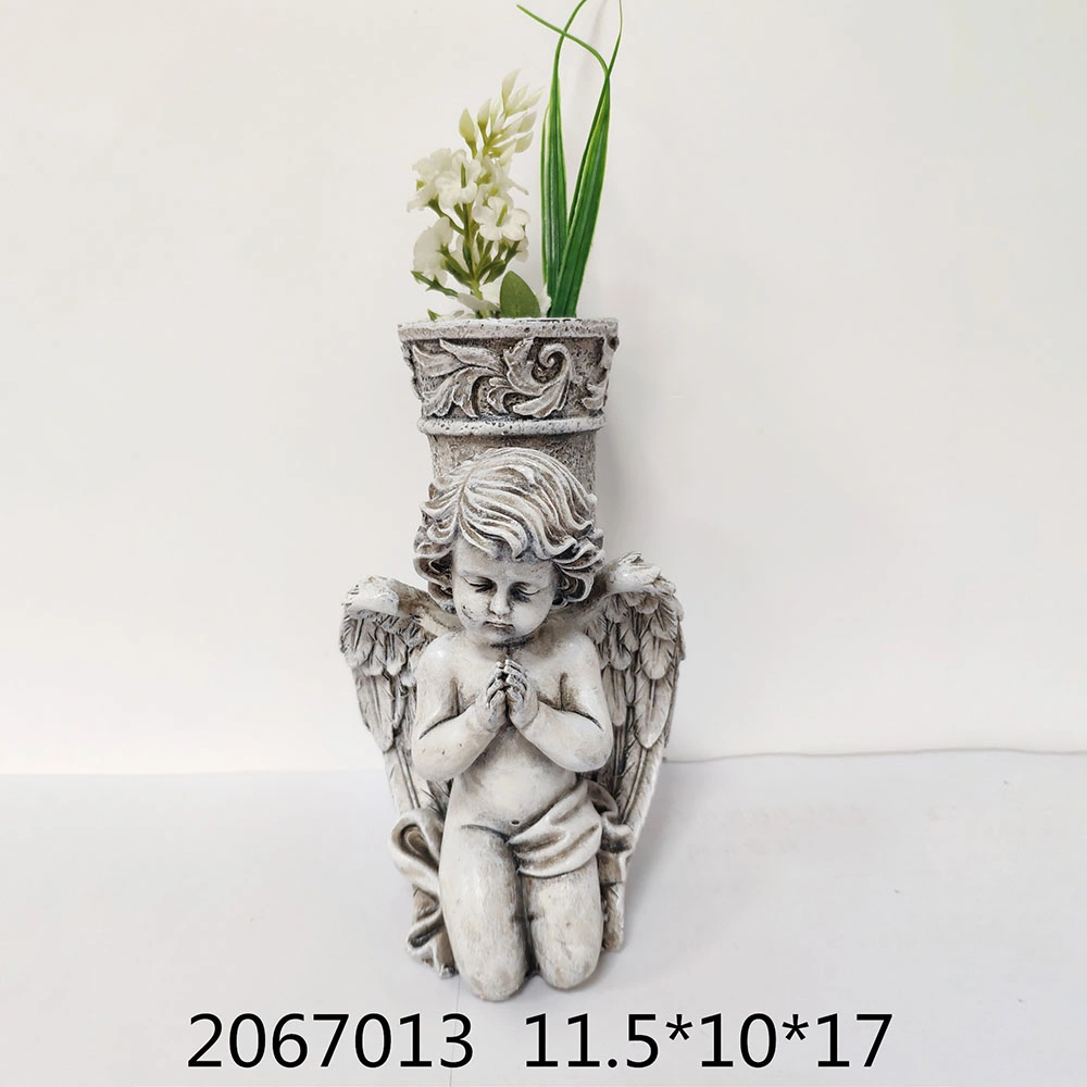 Small Size Angel Sculpture for Cemetery Decoration