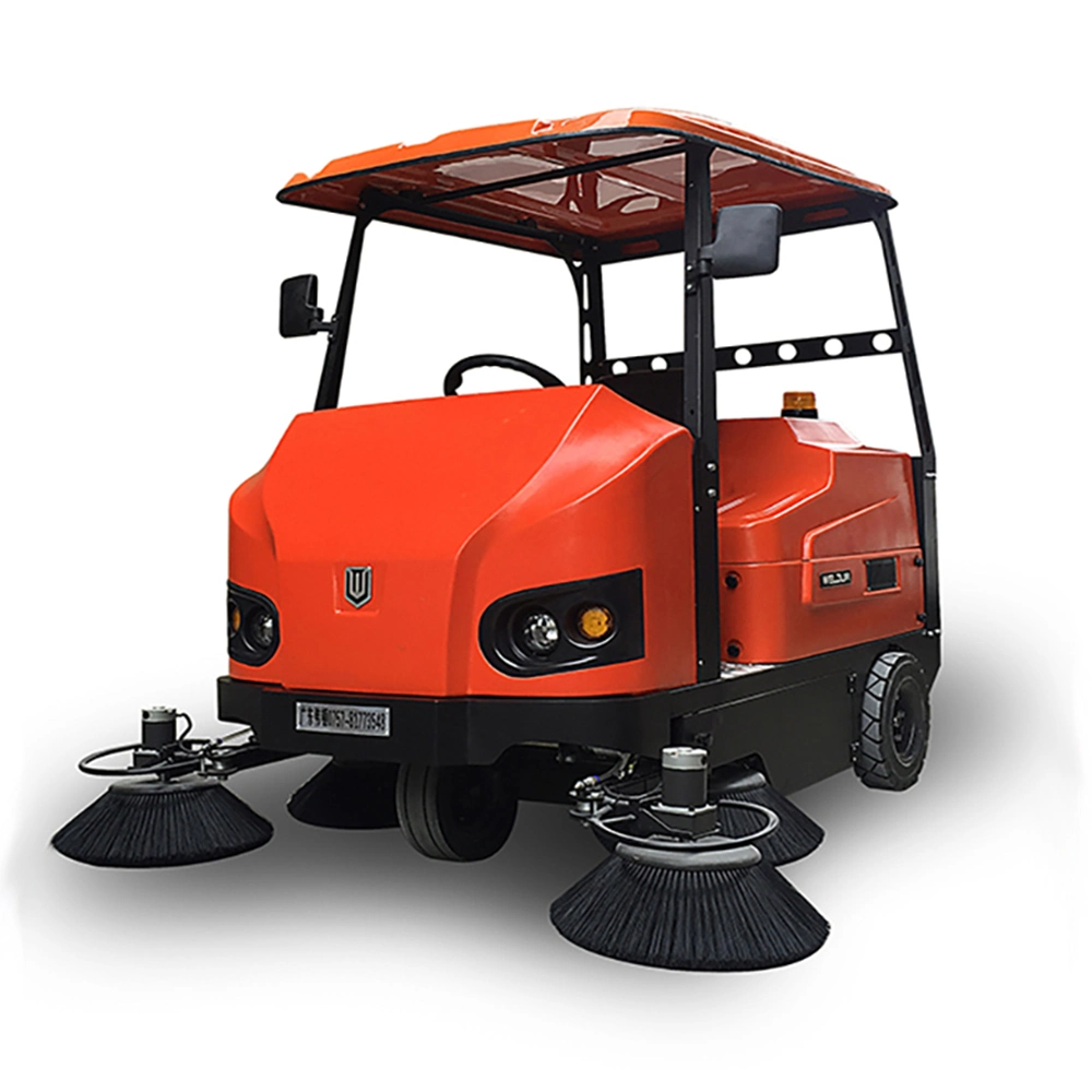 ISO CE Park Scenic Area Residential Community Electric Ride-on Street Sweeper Cleaning Equipment