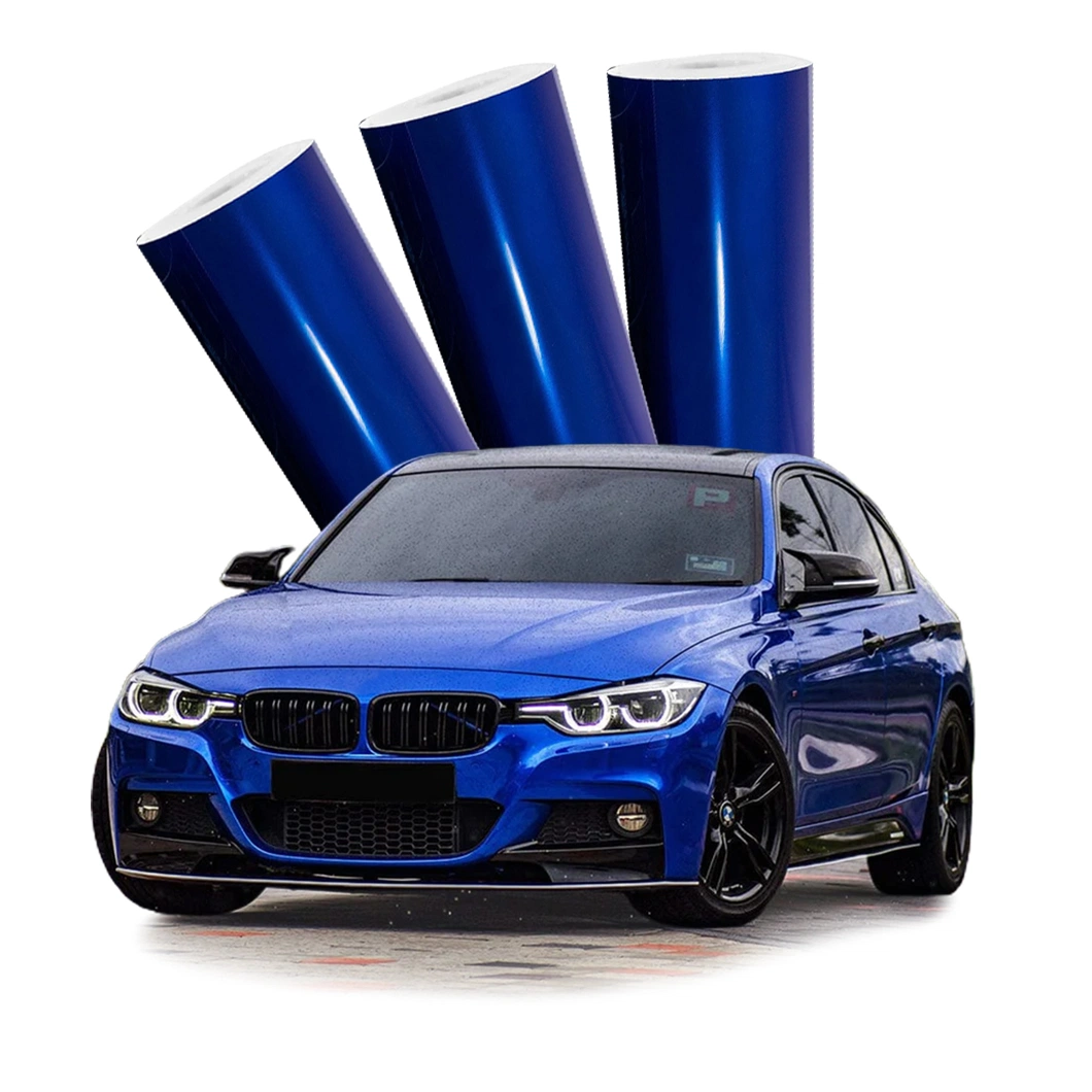 Beikaer Factory Wholesale/Supplier Car Body Color Changing Deep Blue Wrap Sticker