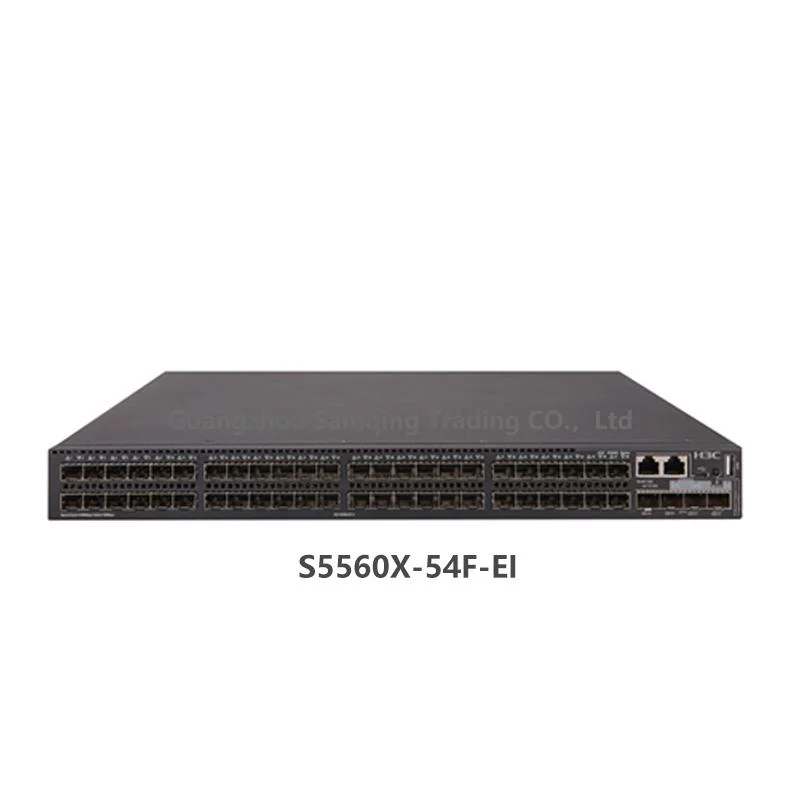 محول شبكة إيثرنت طراز S5560X-54s-EI H3C عالي الأداء مزود بتقنية "التوقع، الملاحظة، الشرح (POE)"