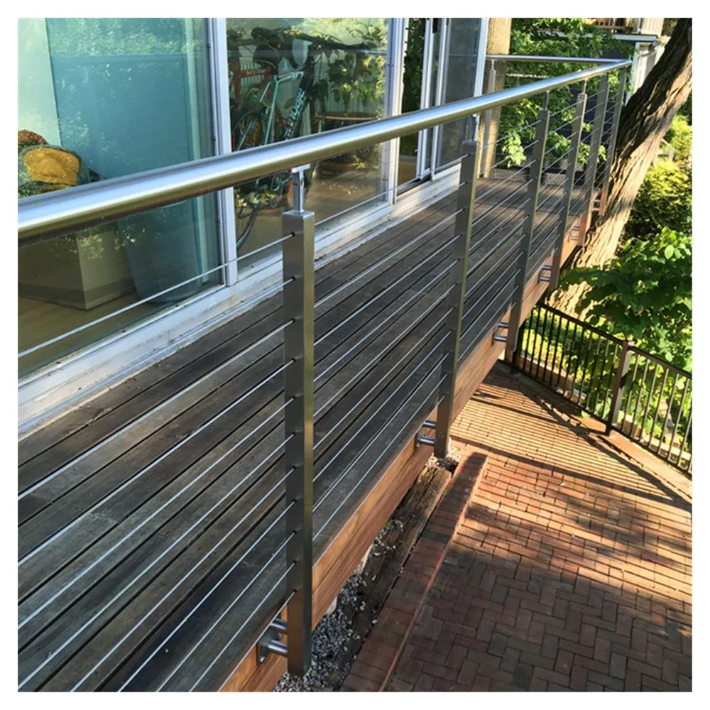 Cheapest Price Outdoor Railing Steel Cable Railing Balcony Railing