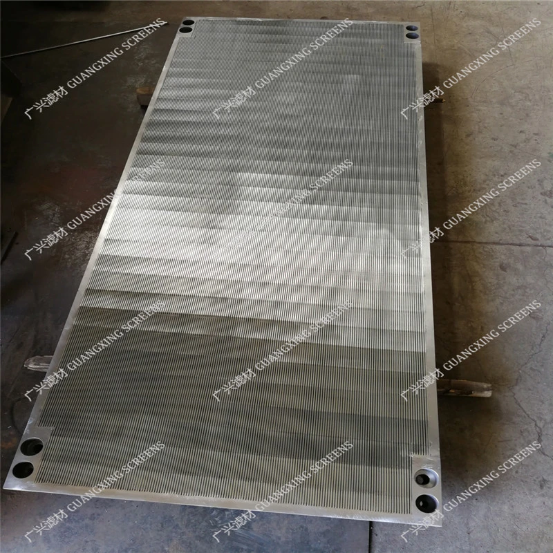 Looped and Welded for Food Processing Wedge Wire Flat Panel Screen