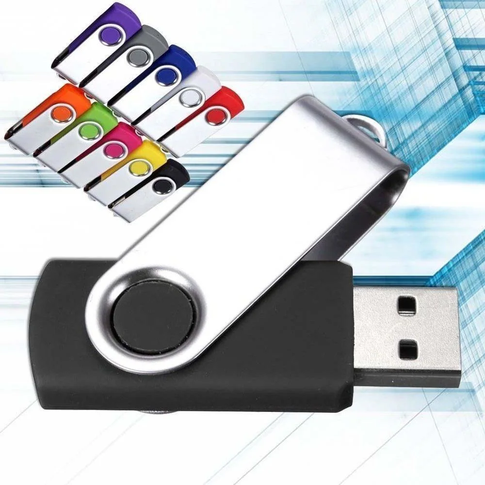 Pen Flash de memória de polegar Drive de 16 GB Metal USB Flash Disk