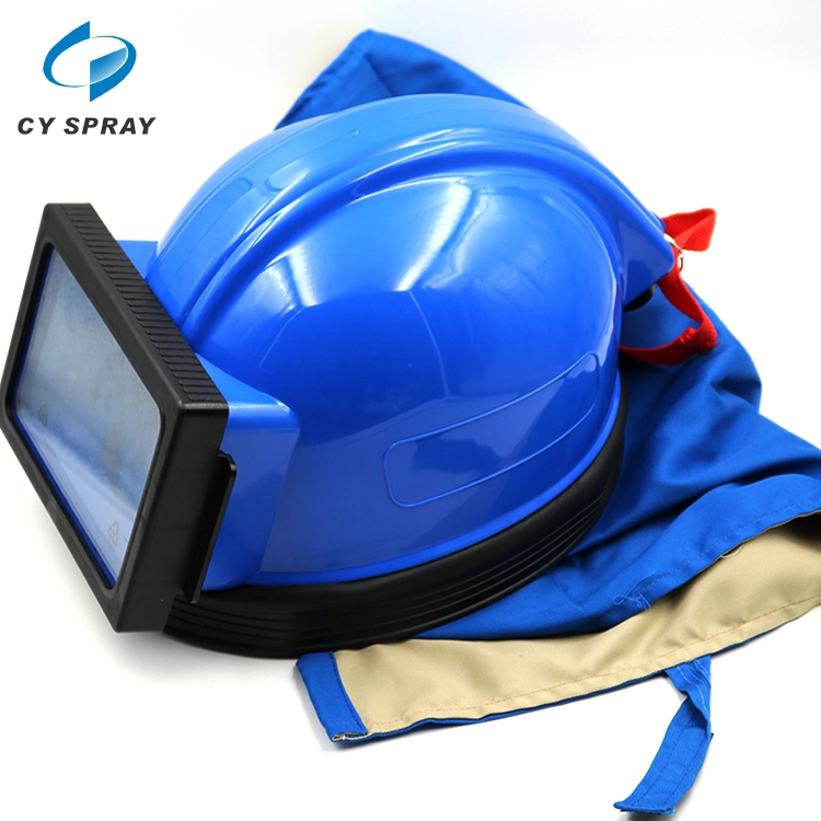 ABS Safety Blasting Helmet Blasting Suit with Air Hose