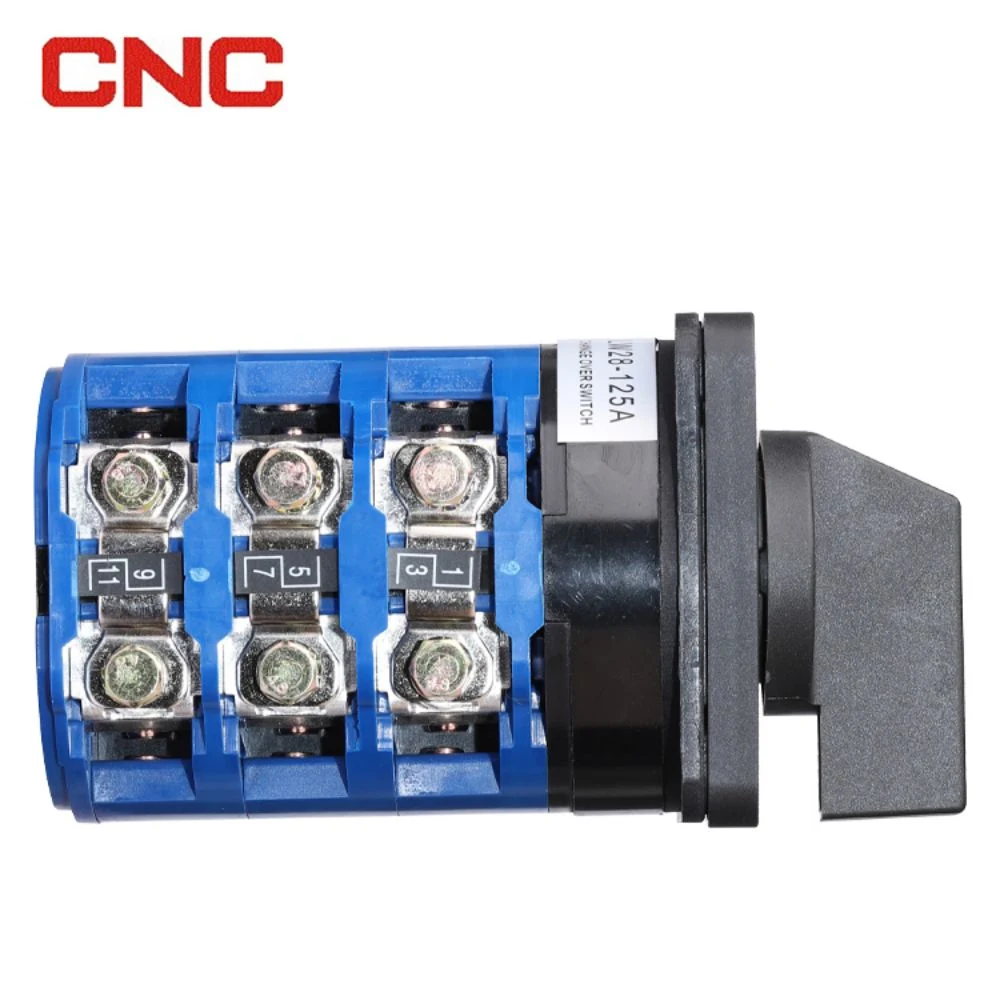 Lw28 Series AC 220V 50Hz 20A 25A 32A 63A 125A 160A Waterproof Electrical Universal Changeover Rotary Cam Switch