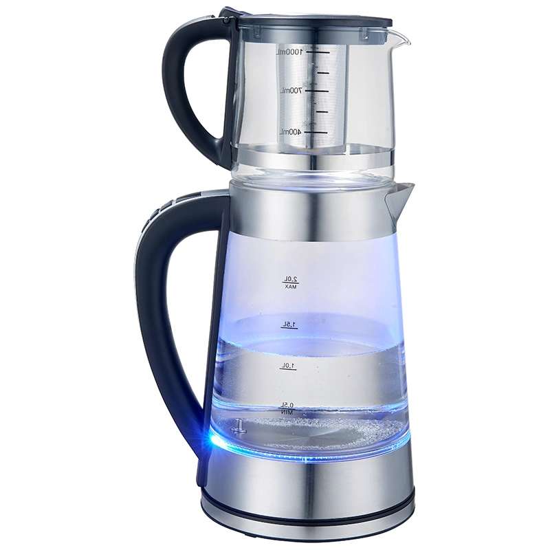 Bouilloire électrique cafetière/théière théière 2 po 1