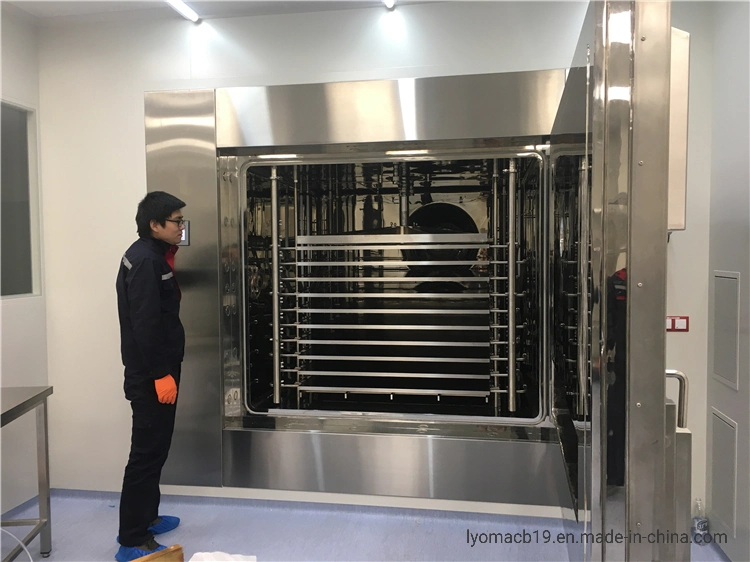 Universal Freeze Dryer System, Lyophilizer, Rectangle Chamber, for Medicine Food Vegetables