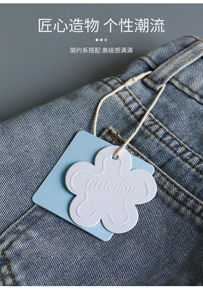 Factory Direct Sales Customized Clothing Logo Custom Own Brand Garment Label Products Hang Tags for Clothing Brand Manufacturer