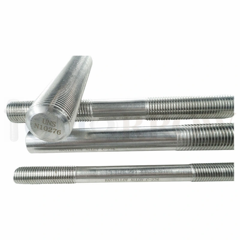 Hot Selling High quality/High cost performance  Exotic Alloy Hastelloy C-276 Hex Bolt/ Hex Nut/ Allen Bolt/ Stud/ Plain Washer