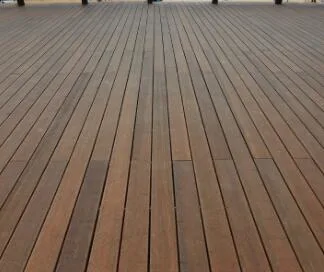 Outdoor Patio Bamboo Composite Marine Decking Flooring for Yachts