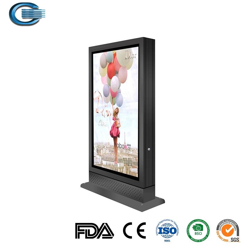 Huasheng Outdoor Waterproof LED Advertising Lightbox Wall