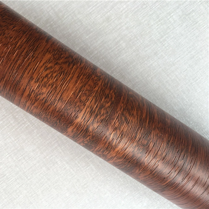 Wholesale/Supplier Price Wood Grain Embossed PVC Film for Interior Decorative Panel/Furniture