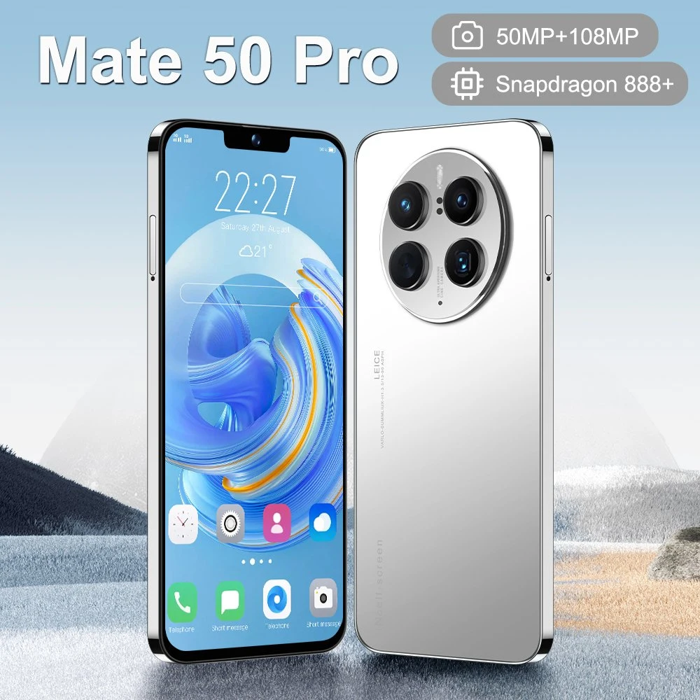 Best Wholesale/Supplier Mate50 PRO Cell Smartphone Model 2GB 16GB, 4GB 64GB, 8GB 512GB, 16GB 1t, Mobile Smart Phone, Viqee OEM/ODM Phones Ready in Stock