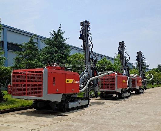 Gia B5 Crawler Integrated DTH Drill Machine Suitable for Quarries and Limestone Mines Drilling Rig